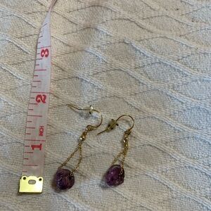 Teardrop earrings